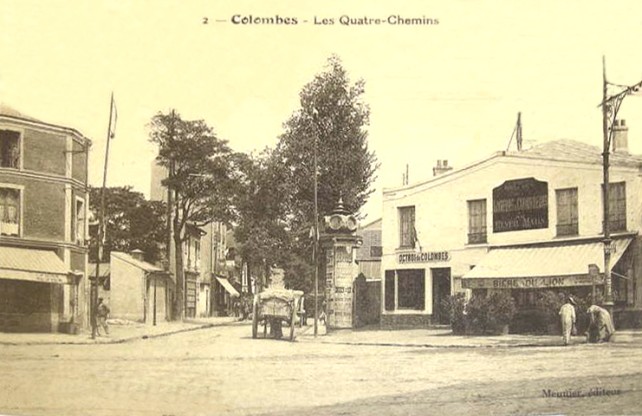 Petit-Colombes carrefour des quatre-chemins