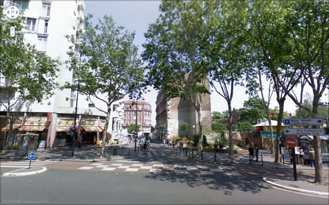 Colombes  rue Casimir Vincent actuelle