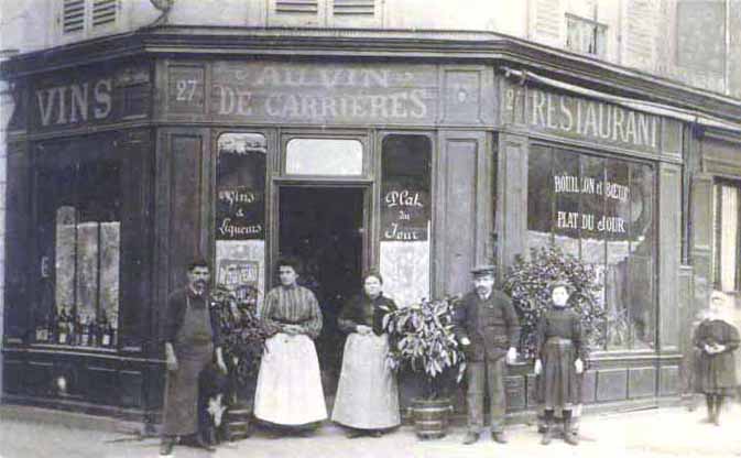 Colombes  rue Casimir Vincent, restaurant 