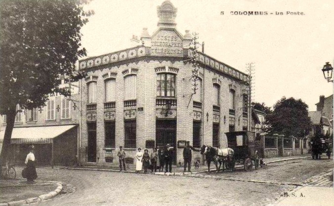 Colombes   poste ancienne