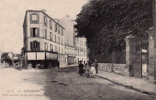 Colombes  carrefour st Vincent, villa Bellenot