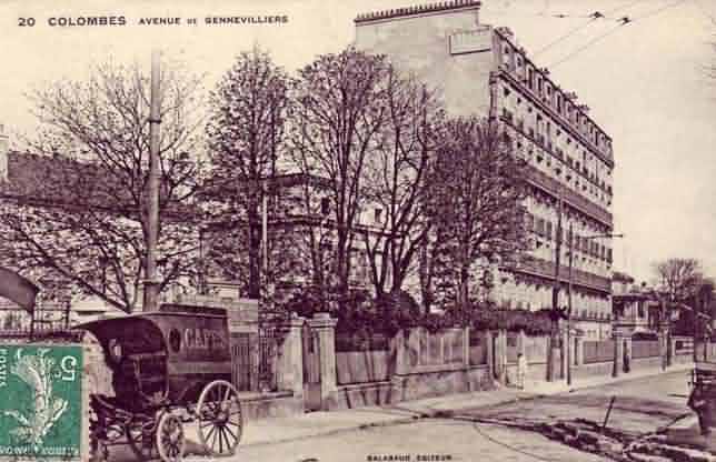 Colombes 11 a 17 av agent Sarre,ancienne av de Gennevilliers