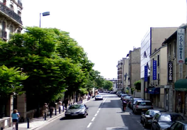 Colombes 17 av agent Sarre actuel