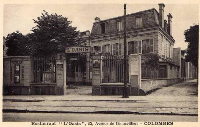 Colombes 58 av agent Sarre,ancien 52 av de Gennevilliers 