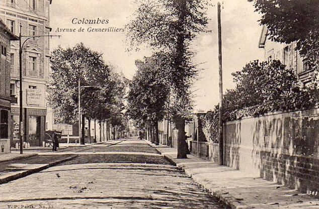 Colombes 81 av agent Sarre,ancienne av de Gennevilliers 