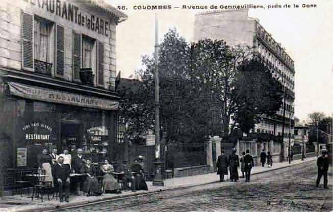 Colombes 9 av agent Sarre,ancienne av de Gennevilliers