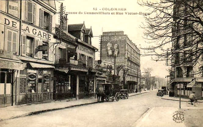 Colombes  5 a 9 av agent Sarre,ancienne av de Gennevilliers