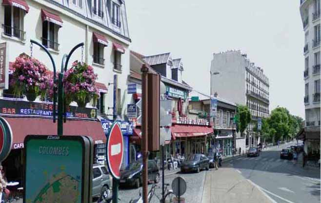 Colombes  3 av agent Sarre actuel
