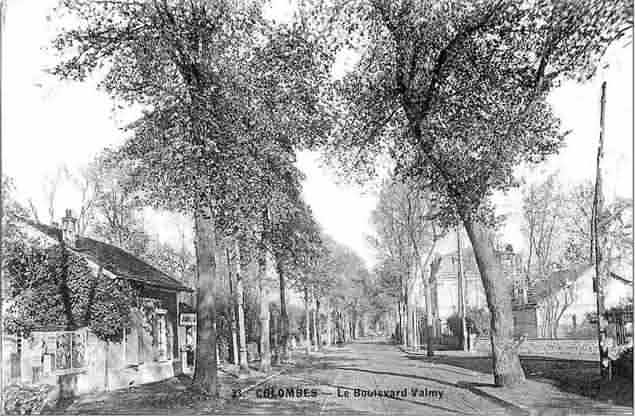 Colombes  bd Valmy rue de la fraternité