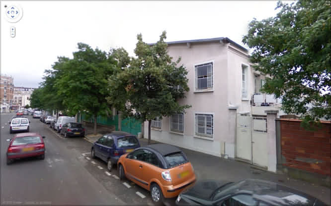 Colombes 22bis bd Valmy emplacement actuel pension maligé