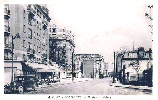 Colombes  croisement du bd Valmy et rue de la fraternité