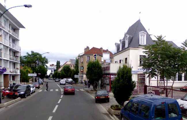 Colombes 94 bd Valmy bd Gambetta actuel