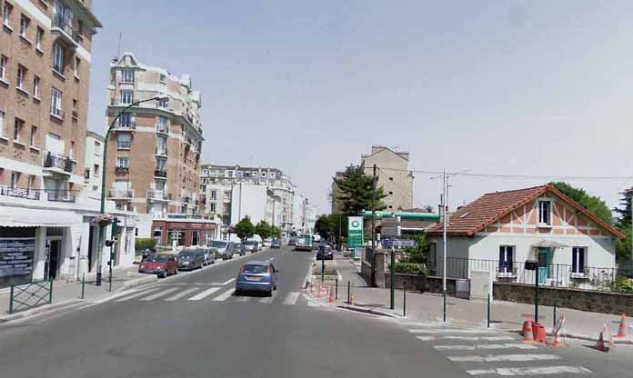 Colombes   croisement actuel du bd Valmy et rue de la fraternité