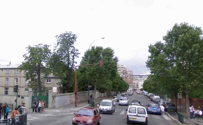 Colombes bd Valmy entrée actuelle de l'institution jeanne d'arc