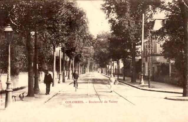Colombes  bd Valmy et rue de la fraternité