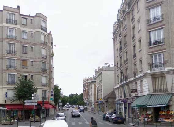 Colombes bd Valmy bd Gambetta aujourd'hui