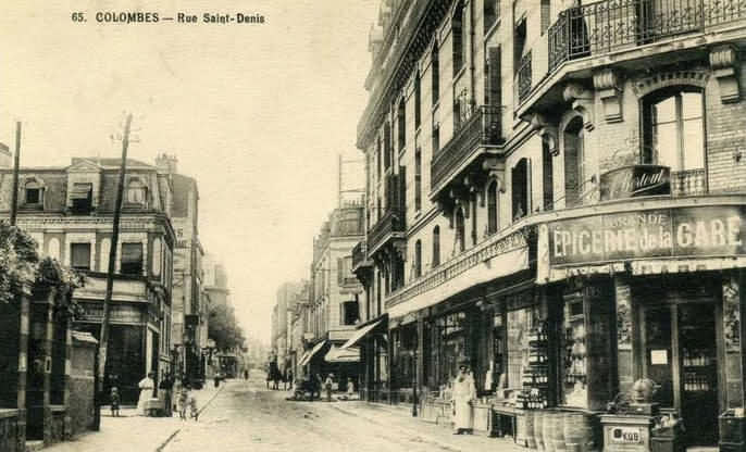 Colombes rue St Denis rue St Lazare