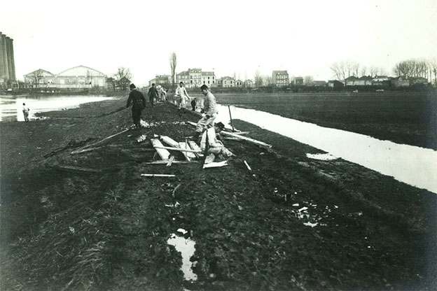  dessin d'origine du 205 rue Saint Denis