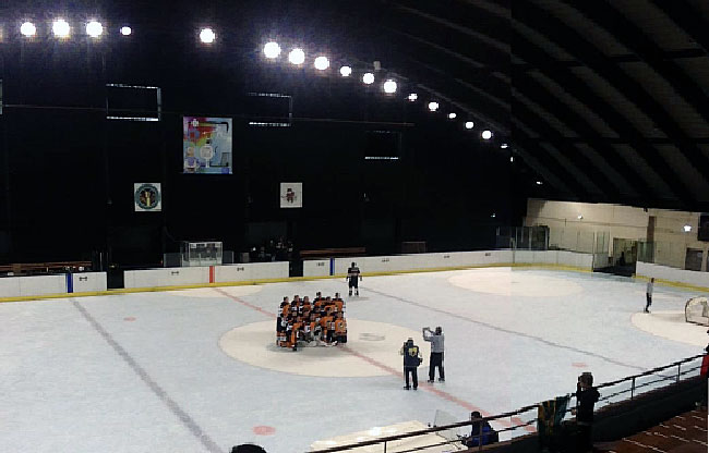 Colombes Parc Lagravère patinoire