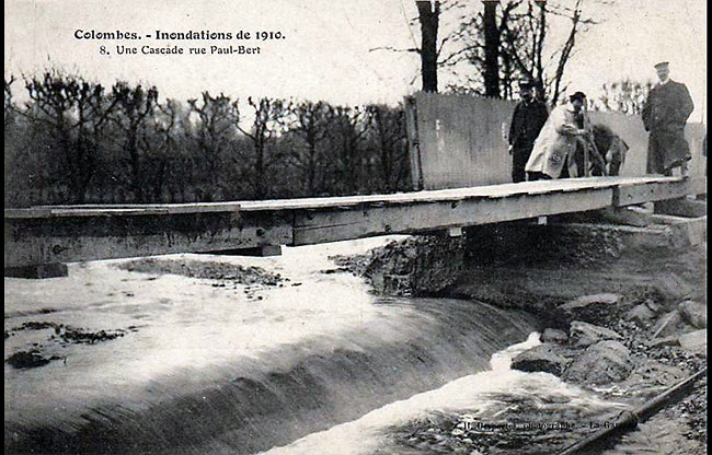 Inondation rue Paul-Bert