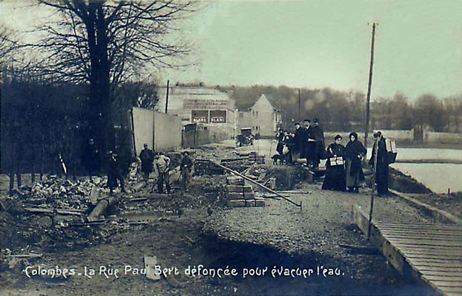 Inondation rue Paul-Bert