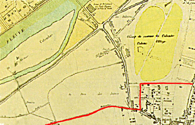 Plans du Quartier Europe du bas 1895.