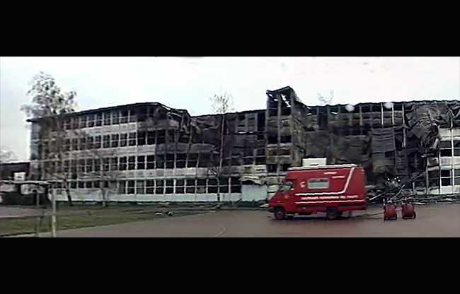Colombes incendie Robert Schuman 1992