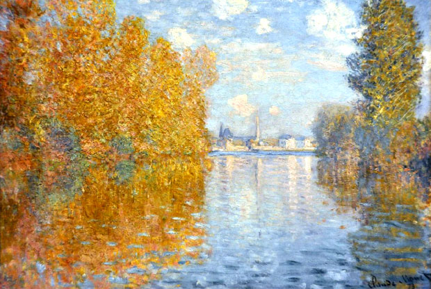 Colombes Claude Monet - La Seine près d'Argenteuil