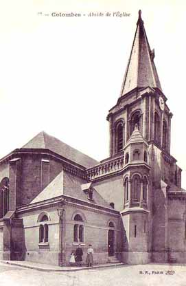Colombes église abside