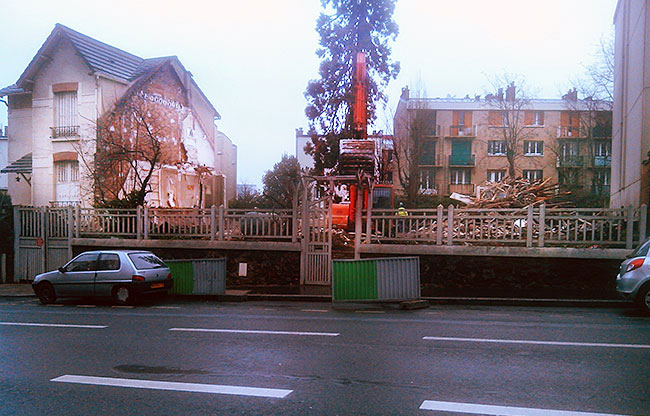 Colombes destruction du 10-12 Edgar Quinet 