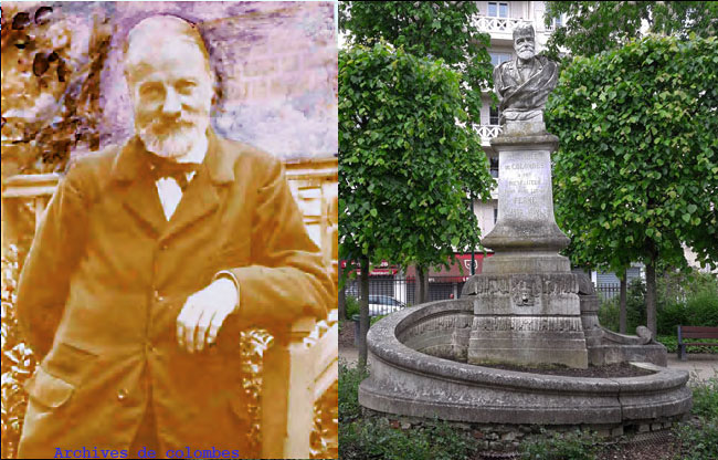 Colombes Louis FERMÉ hommage 