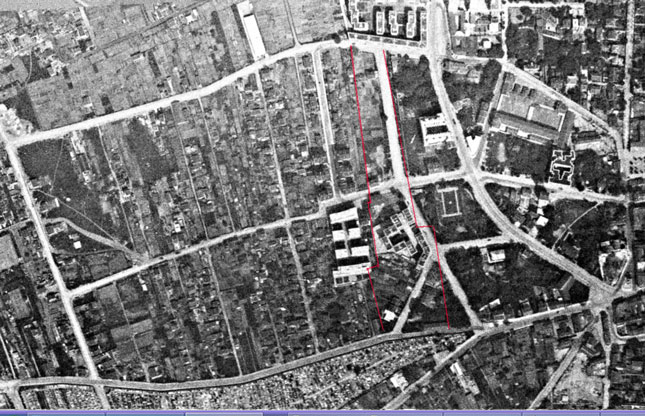 Quartier Europe entre-deux guerres.