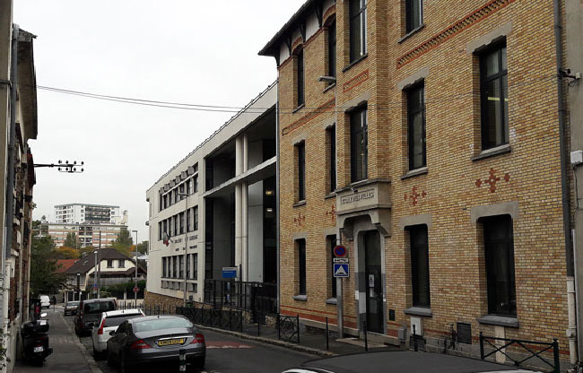 Colombes Rue Gay Lussac l'école des filles actuelle