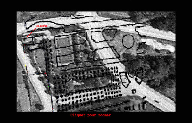 Colombes le kiosque du square Louis FERMÉ 