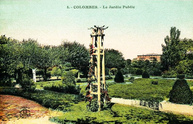 Colombes  square Louis FERMÉ coté Edgar Quinet