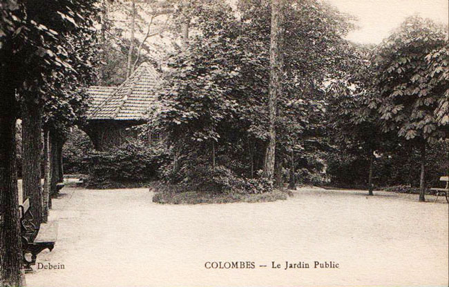 Colombes square Louis FERMÉ allée du haut