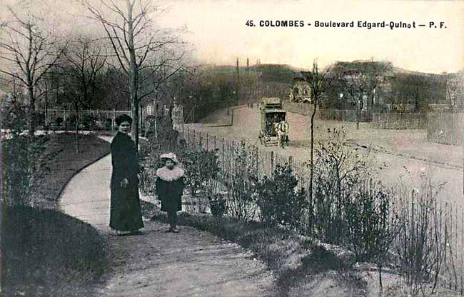 Square Louis FERMÉ: coté Edgar Quinet