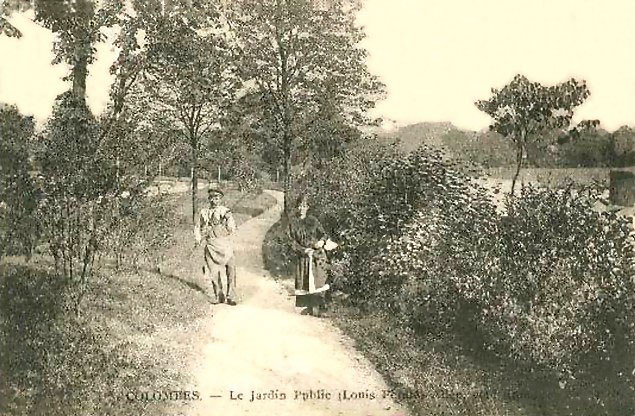 Colombes  square Louis FERMÉ coté Edgar Quinet