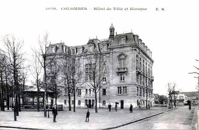 Colombes Hôtel de ville, le kiosque