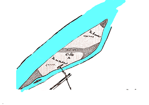 Colombes ile marante 1875 