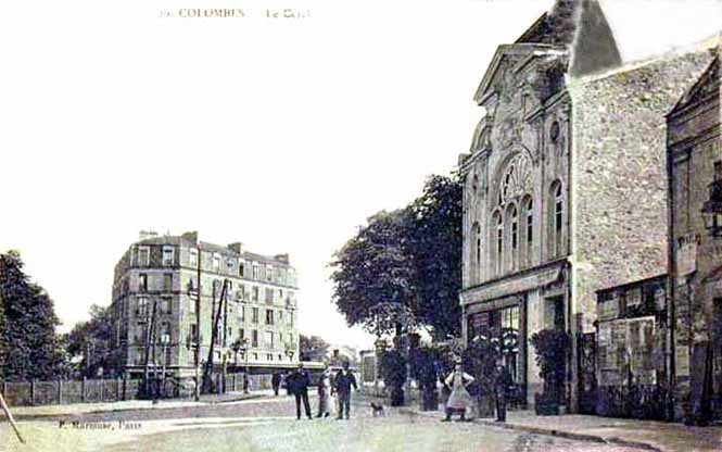 Colombes rue Julien Gallé ancienne rue de la bibliothèque