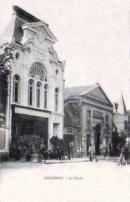 Colombes rue Julien Gallé ancienne rue de la bibliothèque