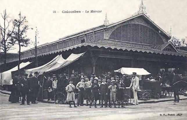 Colombes le marché