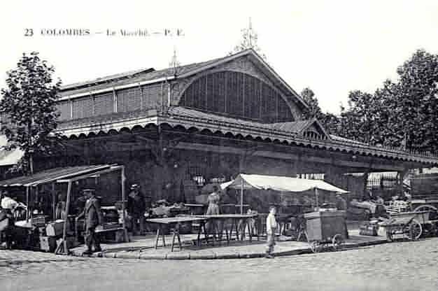 Colombes le marché