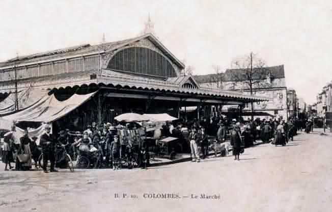 Colombes le marché