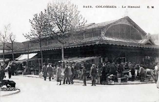 Colombes le marché