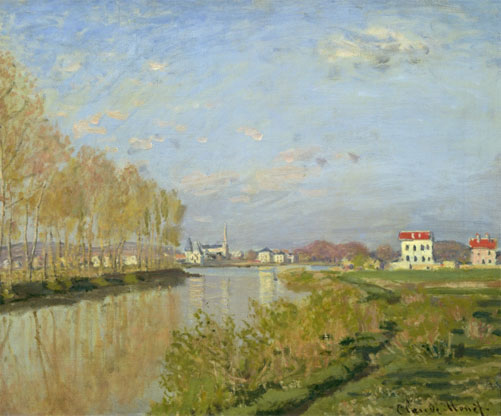 Colombes   Claude Monet  La Seine à Argenteuil