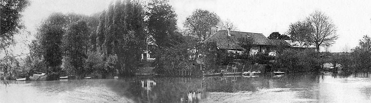 Panoramique de la ferme du Moulin Joli 