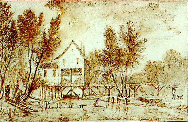 Colombes Le Moulin Joly de Watelet