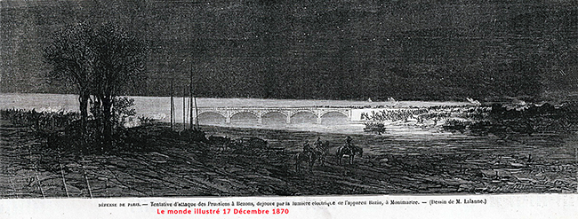 1870 attaque du pont de Bezons